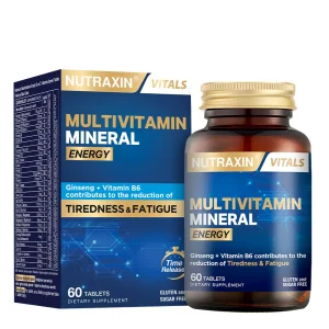 Nutraxin Multivitamin Mineral Energy